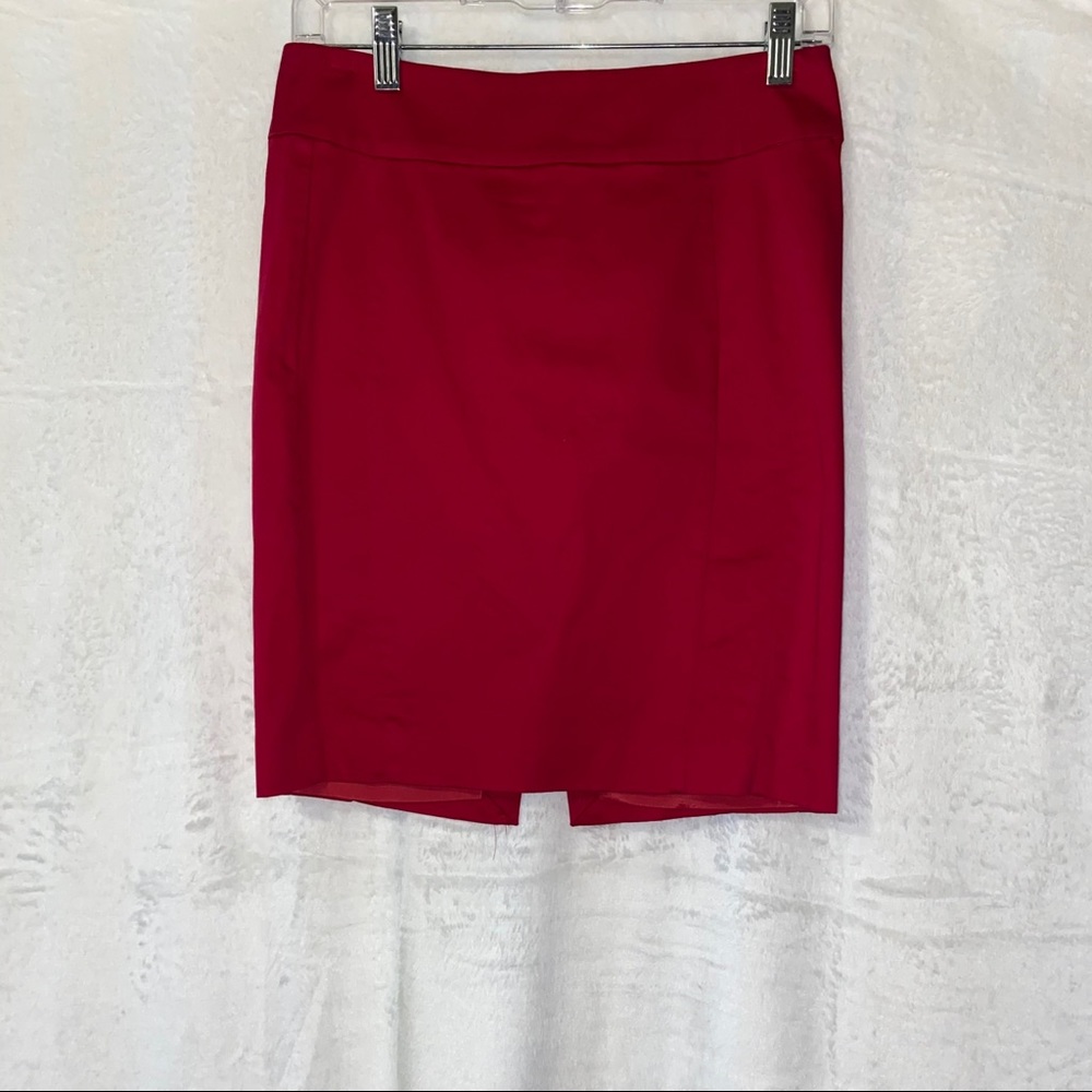 Pink Express Pencil Skirt